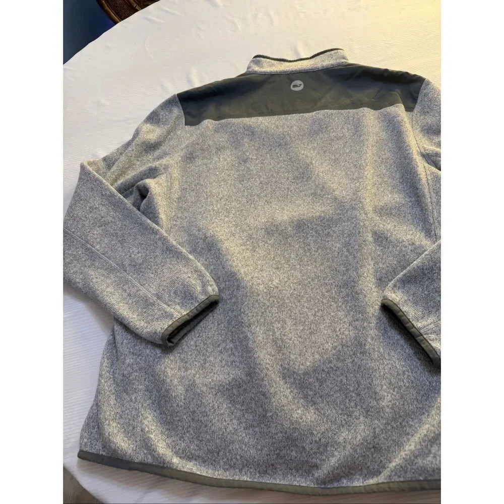 Vineyard Vines Men’s Sweater Jacket Pullover Fleece Sheep Shirt Size Large
